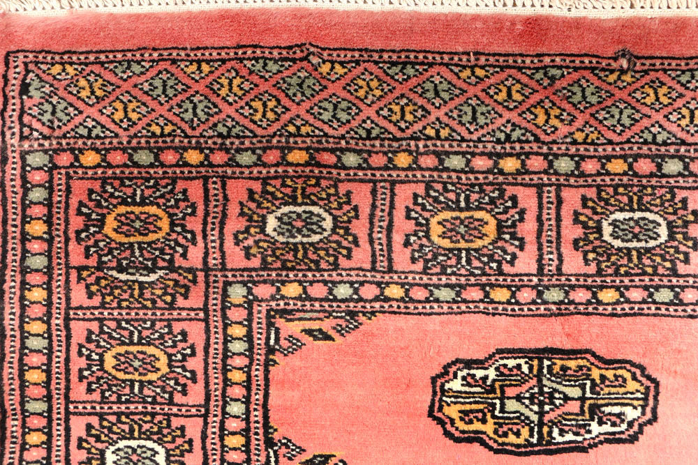 Light Coral Bokhara 2' 8 x 10' 8 - No. 45731 - ALRUG Rug Store