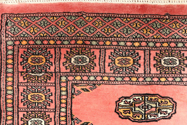 Light Coral Bokhara 2' 8 x 10' 8 - No. 45731 - ALRUG Rug Store