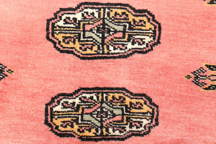 Light Coral Bokhara 2' 8 x 10' 8 - No. 45731 - ALRUG Rug Store