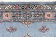 Steel Blue Butterfly 4' 1 x 6' 2 - No. 45749 - ALRUG Rug Store