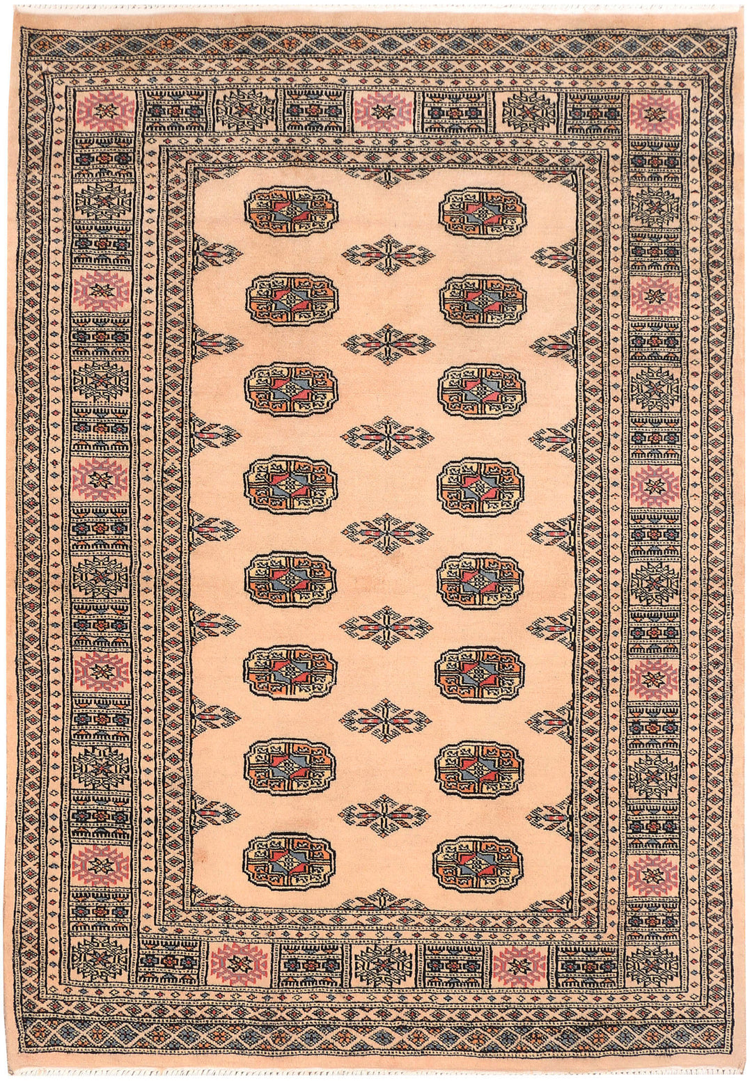 Navajo White Bokhara 4' 1 x 5' 10 - No. 45765