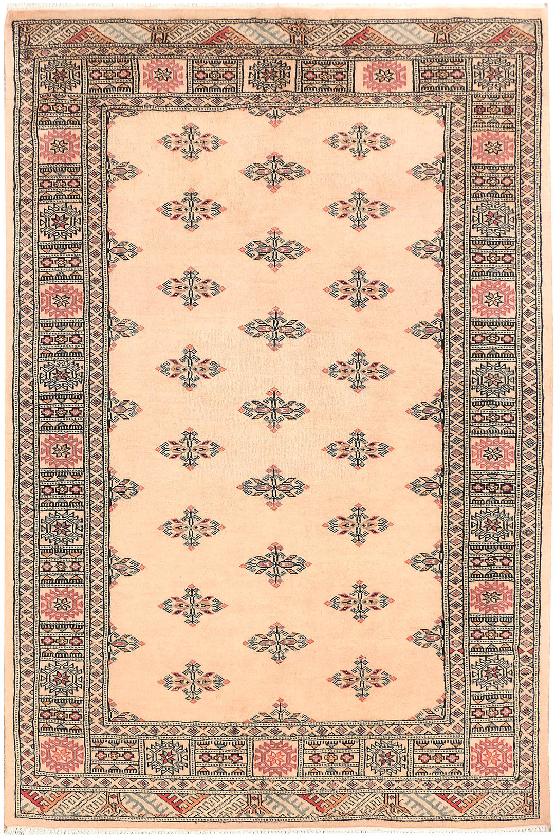 Navajo White Butterfly 4' 1 x 6' 1 - No. 45785 - ALRUG Rug Store
