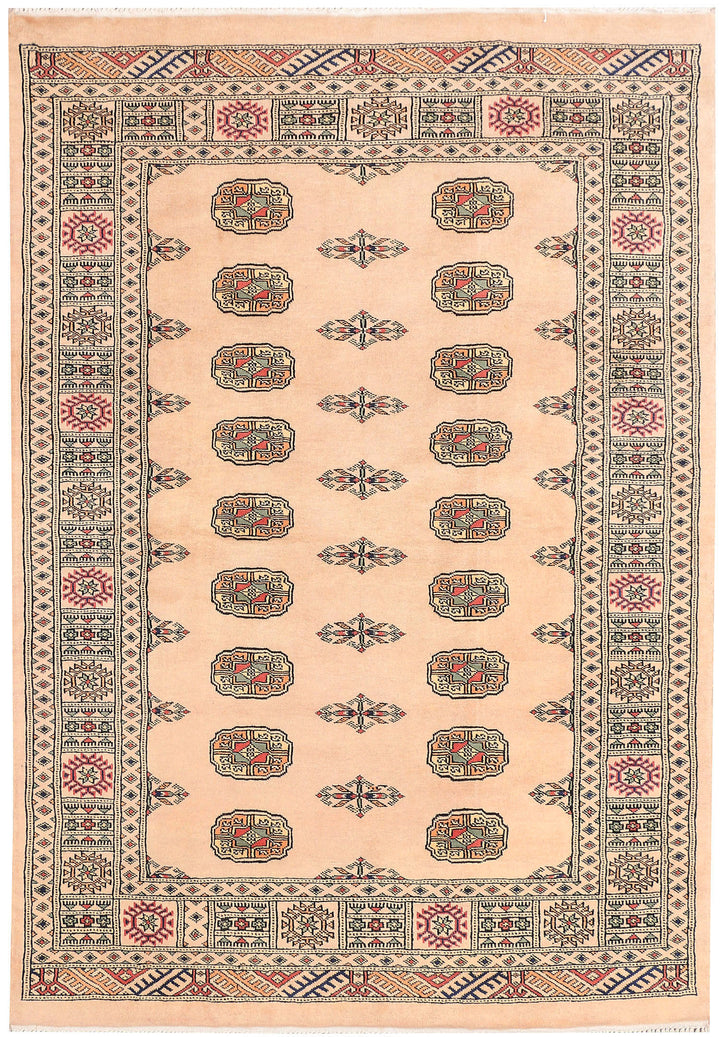 Wheat Bokhara 4'  1" x 6'  1" - No. QA93302