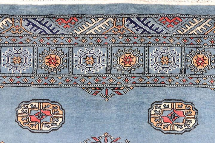 Light Slate Grey Bokhara 4'  1" x 6'  4" - No. QA72999