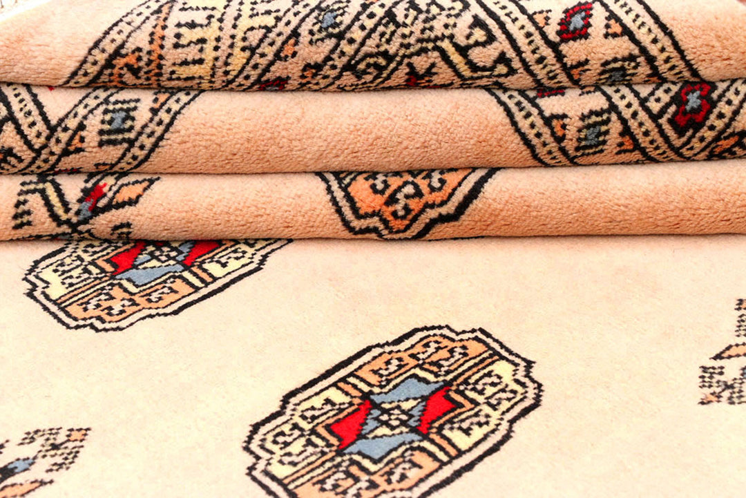 Navajo White Bokhara 4'  2" x 6'  8" - No. QA39429