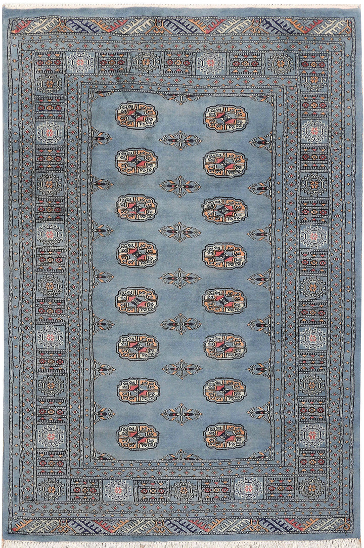 Light Slate Grey Bokhara 4'  x" 6' " - No. QA63289