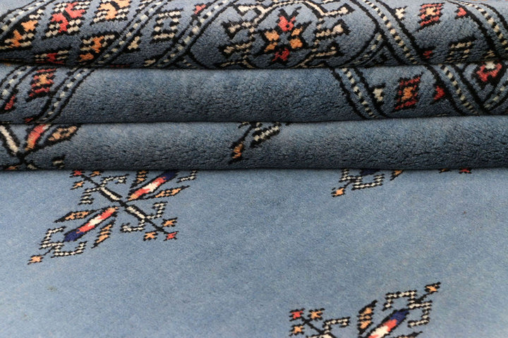 Light Slate Grey Butterfly 4'  1" x 6'  2" - No. QA17231