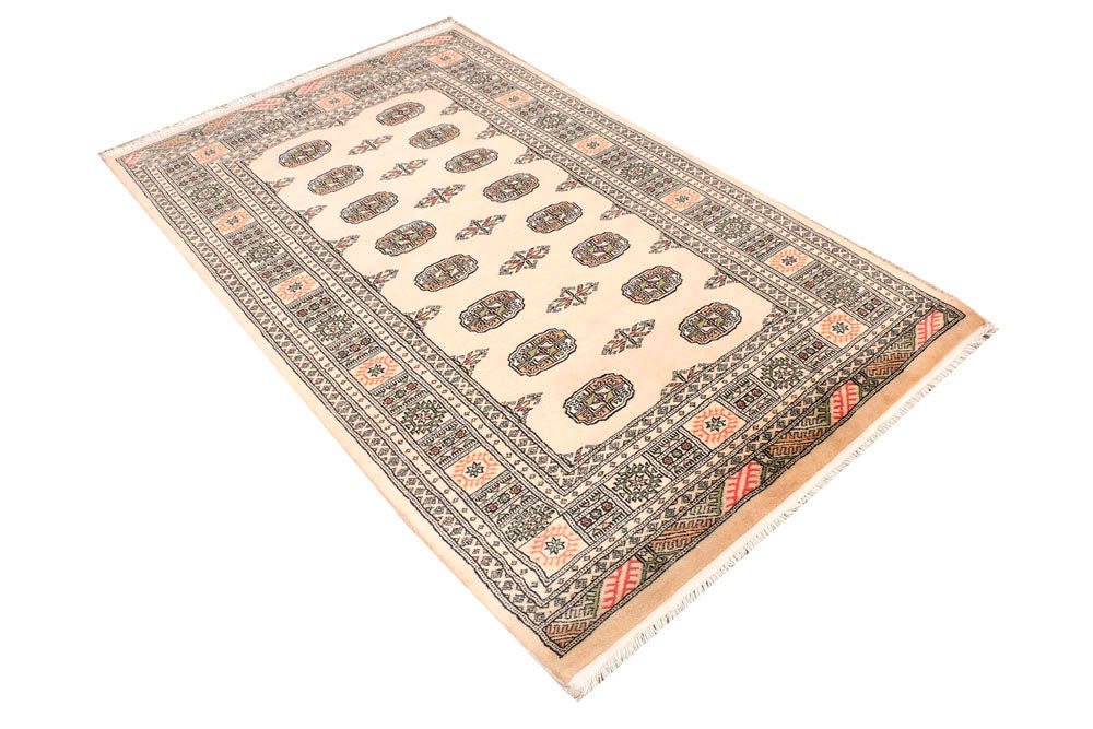 Bisque Bokhara 4' x 6' 7 - No. 45813 - ALRUG Rug Store