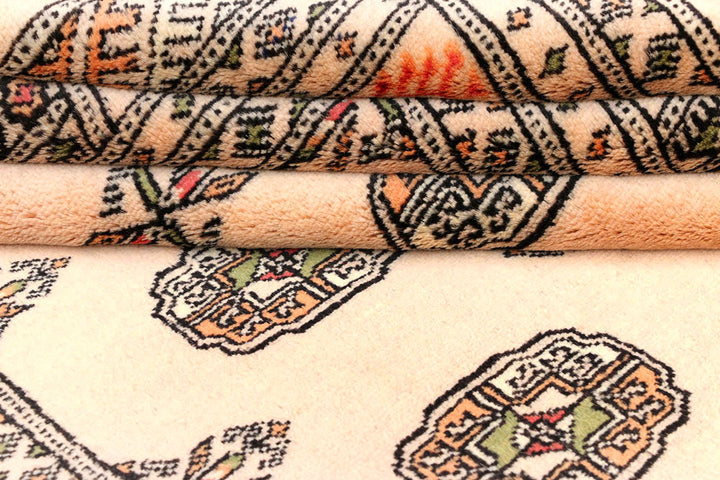 Bisque Bokhara 4' x 6' 7 - No. 45813 - ALRUG Rug Store