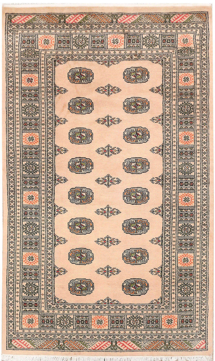 Bisque Bokhara 4' x 6' 7 - No. 45813 - ALRUG Rug Store