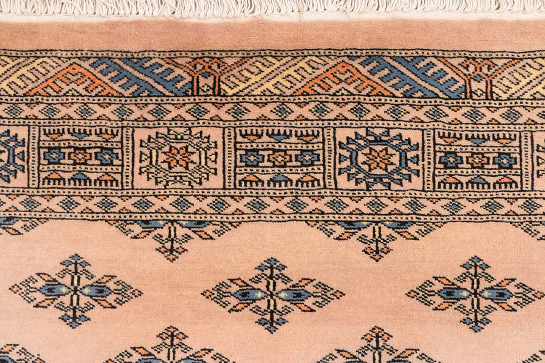 White Pakistani Butterfly Rug 4' 2 x 6' 3 Hand-Knotted view
