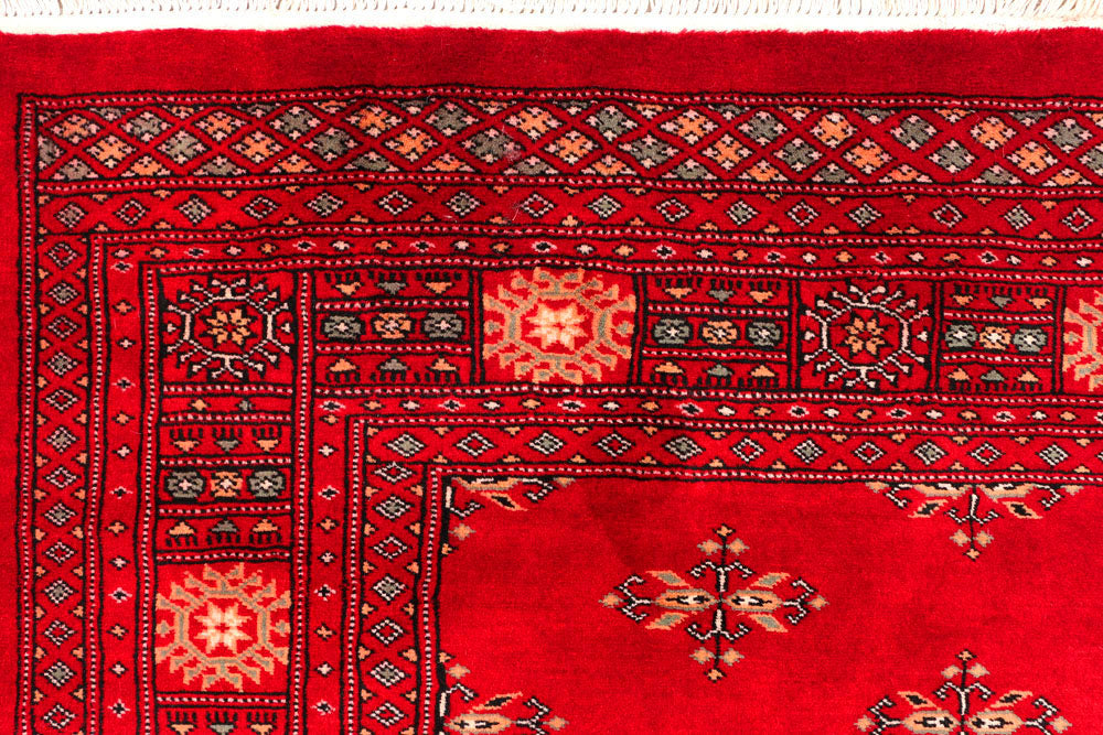 Dark Red Butterfly 4' 7 x 6' 8 - No. 45826 - ALRUG Rug Store
