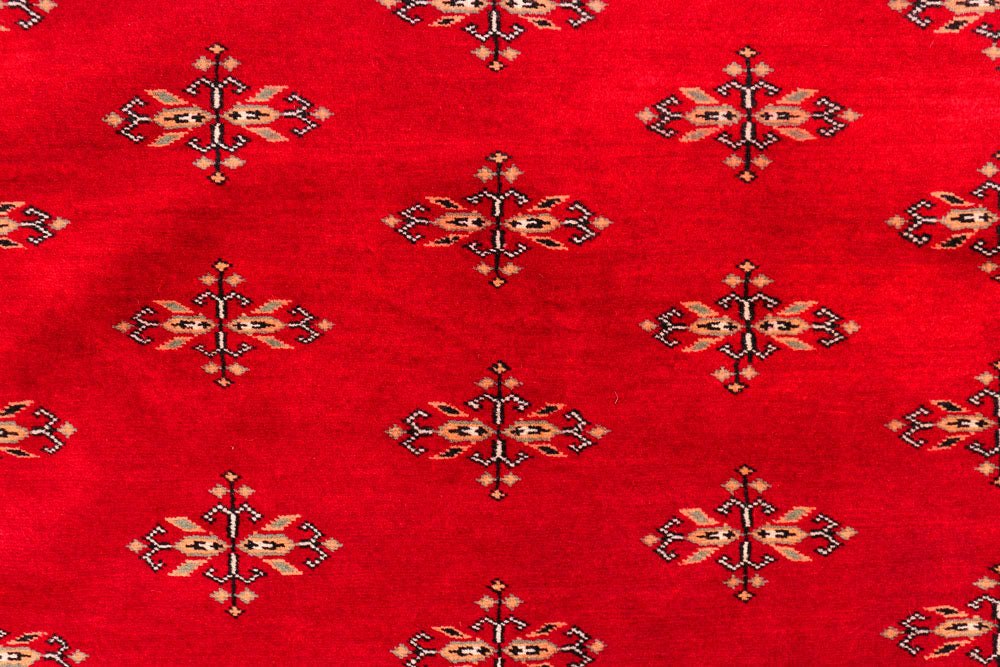 Dark Red Butterfly 4' 7 x 6' 8 - No. 45826 - ALRUG Rug Store