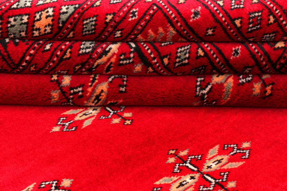 Dark Red Butterfly 4' 7 x 6' 8 - No. 45826 - ALRUG Rug Store