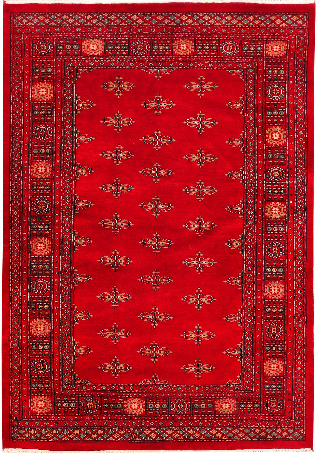 Dark Red Butterfly 4' 7 x 6' 8 - No. 45826 - ALRUG Rug Store