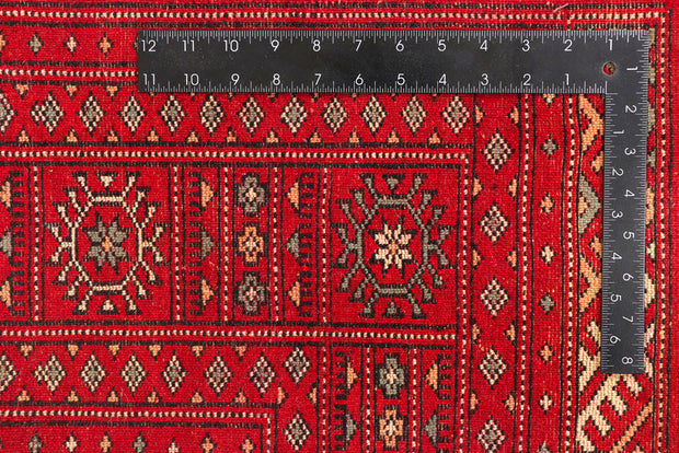 Dark Red Bokhara 4' 6 x 6' 10 - No. 45827 - ALRUG Rug Store