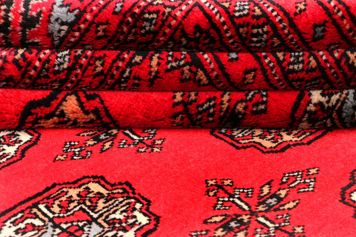 Red Bokhara 4' 8 x 6' 11 - No. 45831 - ALRUG Rug Store