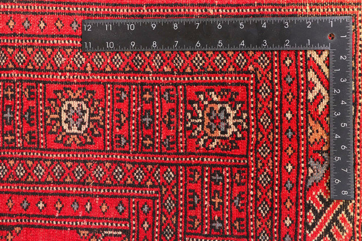 Red Bokhara 4' 8 x 6' 11 - No. 45831 - ALRUG Rug Store