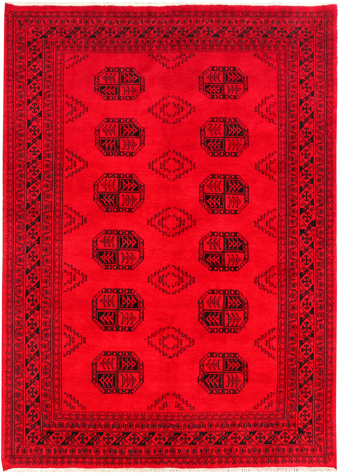 Red Fil Pa 4' 7 x 6' 4 - No. 45833 - ALRUG Rug Store