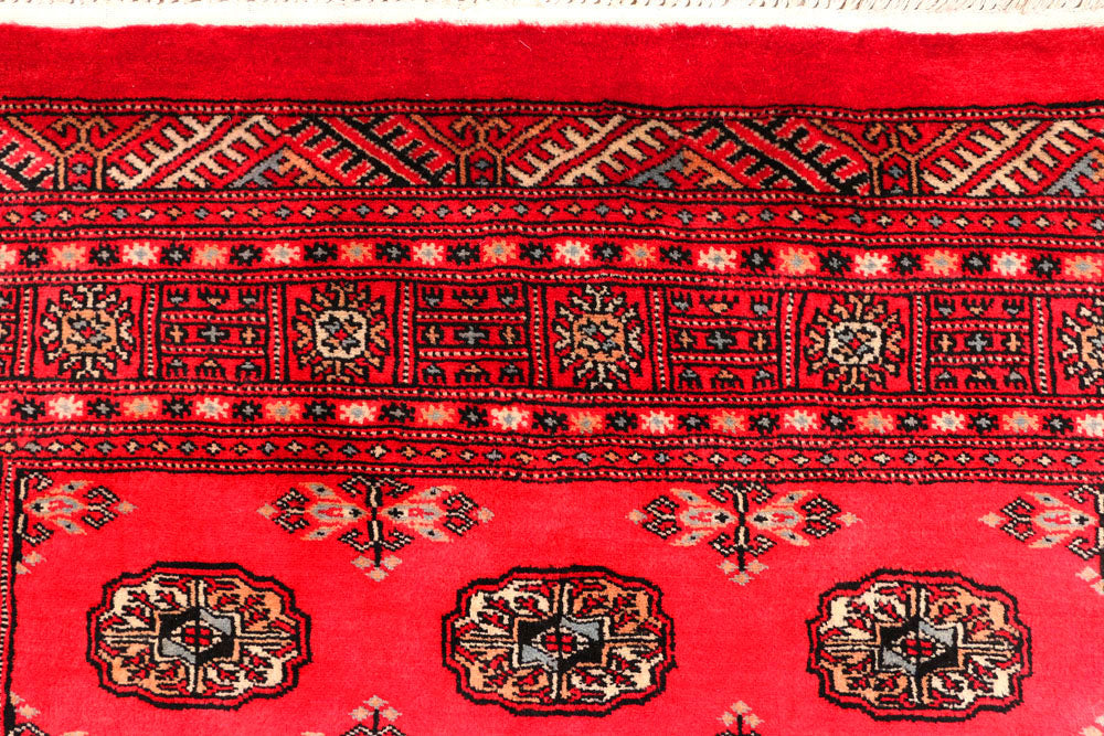 Red Bokhara 4' 5 x 6' 10 - No. 45838 - ALRUG Rug Store