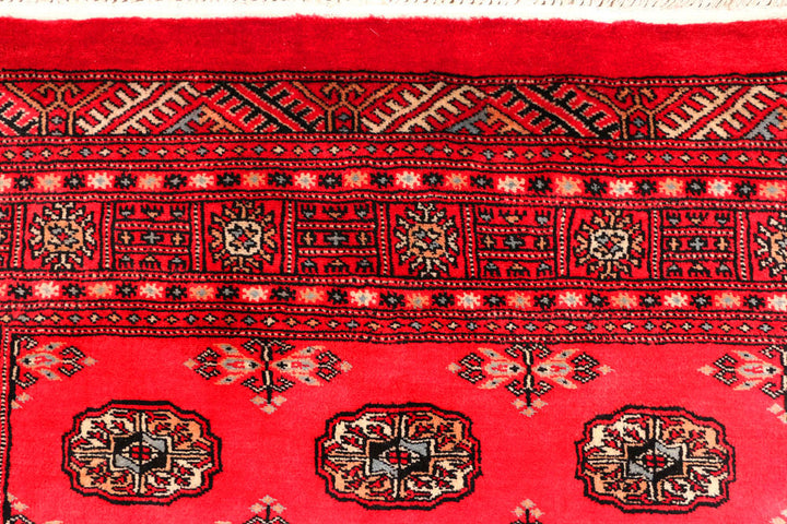Red Bokhara 4' 5 x 6' 10 - No. 45838 - ALRUG Rug Store