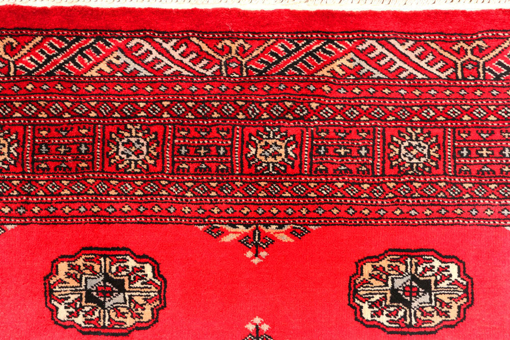 Red Bokhara 4' 8 x 6' 9 - No. 45842 - ALRUG Rug Store
