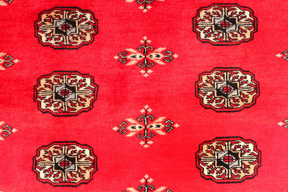 Red Bokhara 4' 8 x 6' 9 - No. 45842 - ALRUG Rug Store