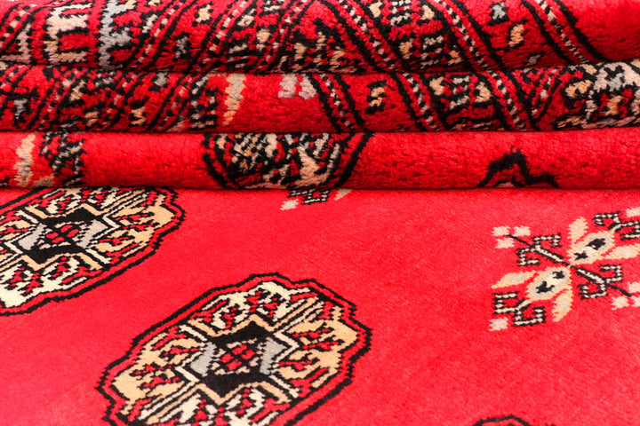 Red Bokhara 4' 8 x 6' 9 - No. 45842 - ALRUG Rug Store