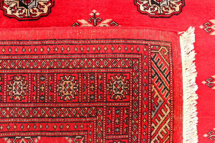 Red Bokhara 4' 8 x 6' 9 - No. 45842 - ALRUG Rug Store