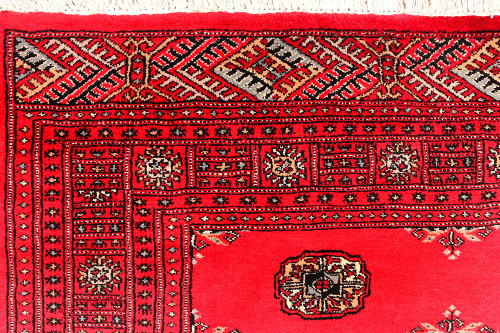 Red Bokhara 4' 6 x 6' 6 - No. 45843 - ALRUG Rug Store