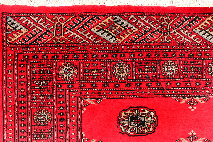 Red Bokhara 4' 6 x 6' 6 - No. 45843 - ALRUG Rug Store