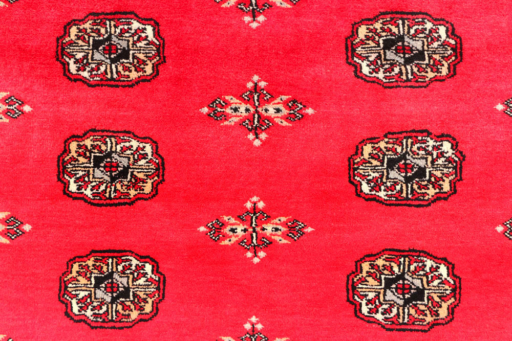 Red Bokhara 4' 6 x 6' 6 - No. 45843 - ALRUG Rug Store