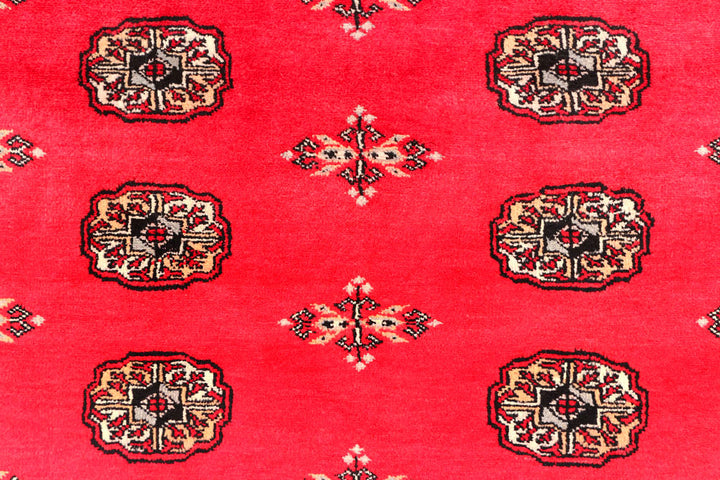 Red Bokhara 4' 6 x 6' 6 - No. 45843 - ALRUG Rug Store