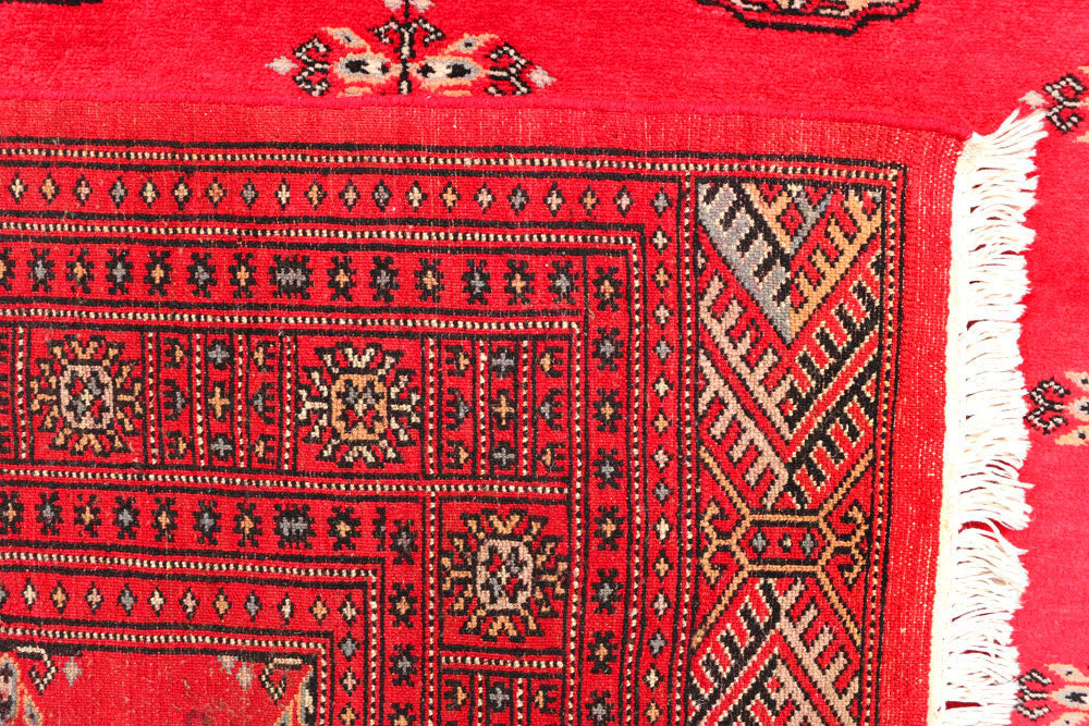 Red Bokhara 4' 6 x 6' 6 - No. 45843 - ALRUG Rug Store