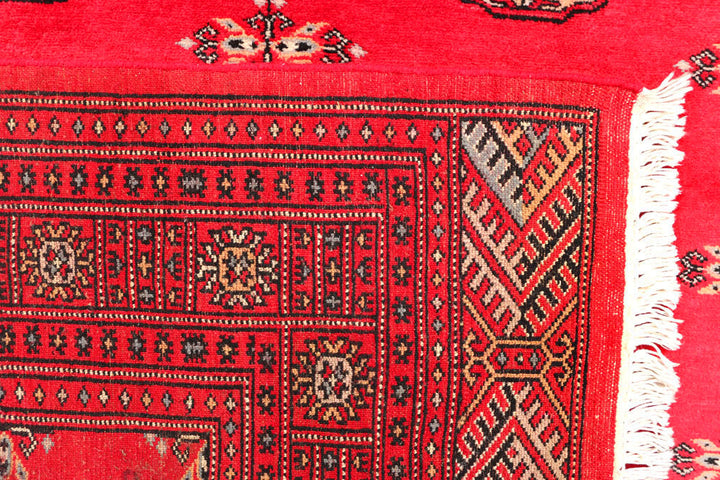 Red Bokhara 4' 6 x 6' 6 - No. 45843 - ALRUG Rug Store