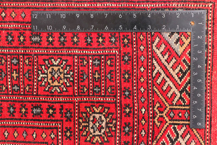 Red Bokhara 4' 6 x 6' 6 - No. 45843 - ALRUG Rug Store