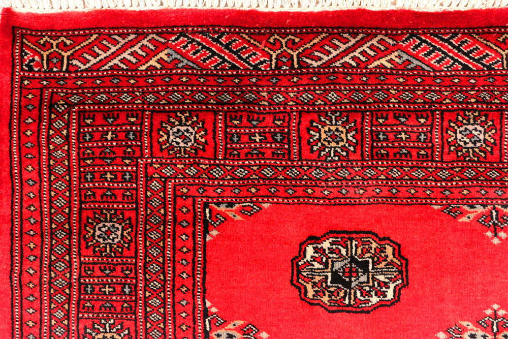 Red Bokhara 4' 5 x 6' 9 - No. 45845 - ALRUG Rug Store