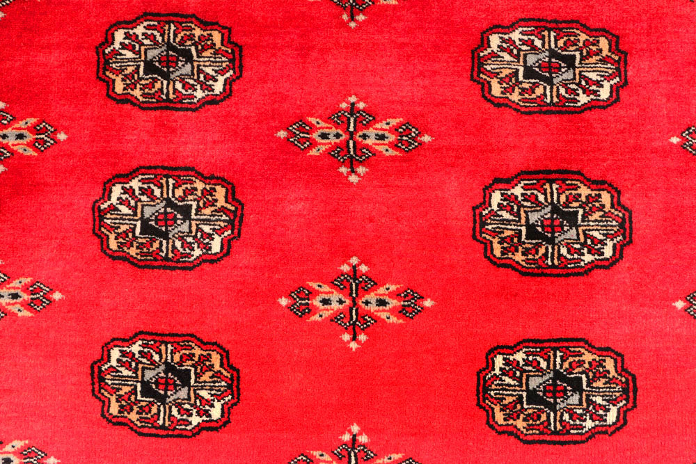 Red Bokhara 4' 5 x 6' 9 - No. 45845 - ALRUG Rug Store