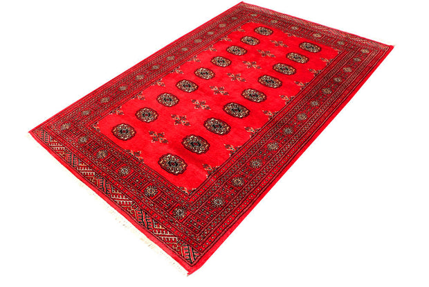 Red Bokhara 4' 5 x 6' 9 - No. 45845 - ALRUG Rug Store
