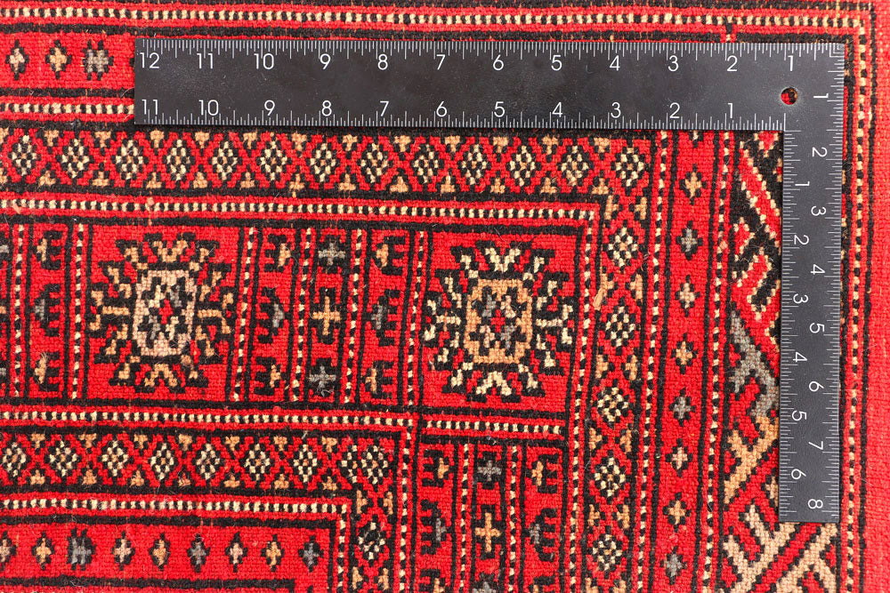 Red Bokhara 4' 5 x 6' 9 - No. 45845 - ALRUG Rug Store