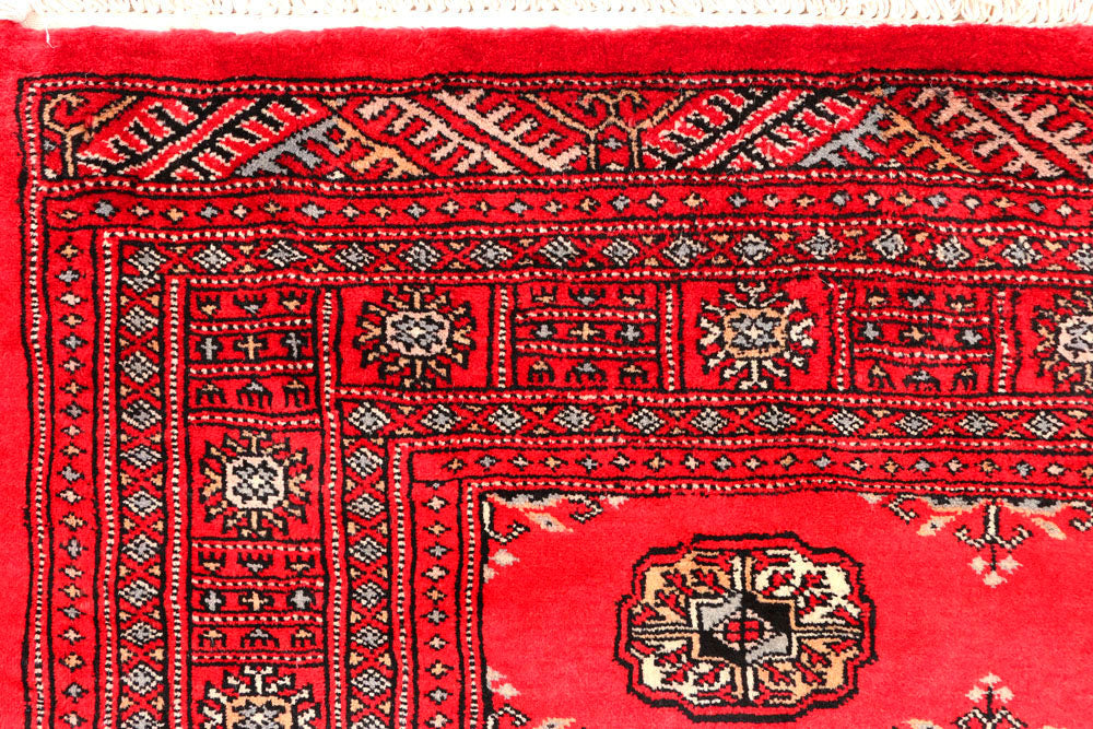 Red Bokhara 4' 7 x 6' 7 - No. 45855 - ALRUG Rug Store