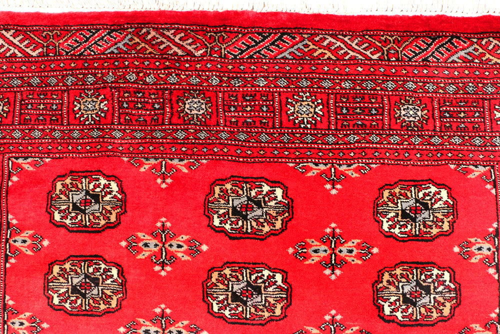 Red Bokhara 4' 7 x 6' 7 - No. 45855 - ALRUG Rug Store