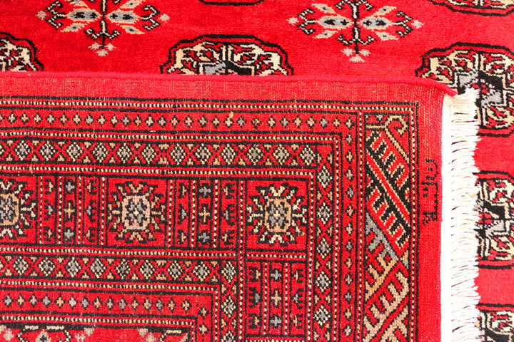 Red Bokhara 4' 7 x 6' 7 - No. 45855 - ALRUG Rug Store