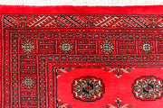Crimson Bokhara 4' 7 x 6' 7 - No. 45862 - ALRUG Rug Store