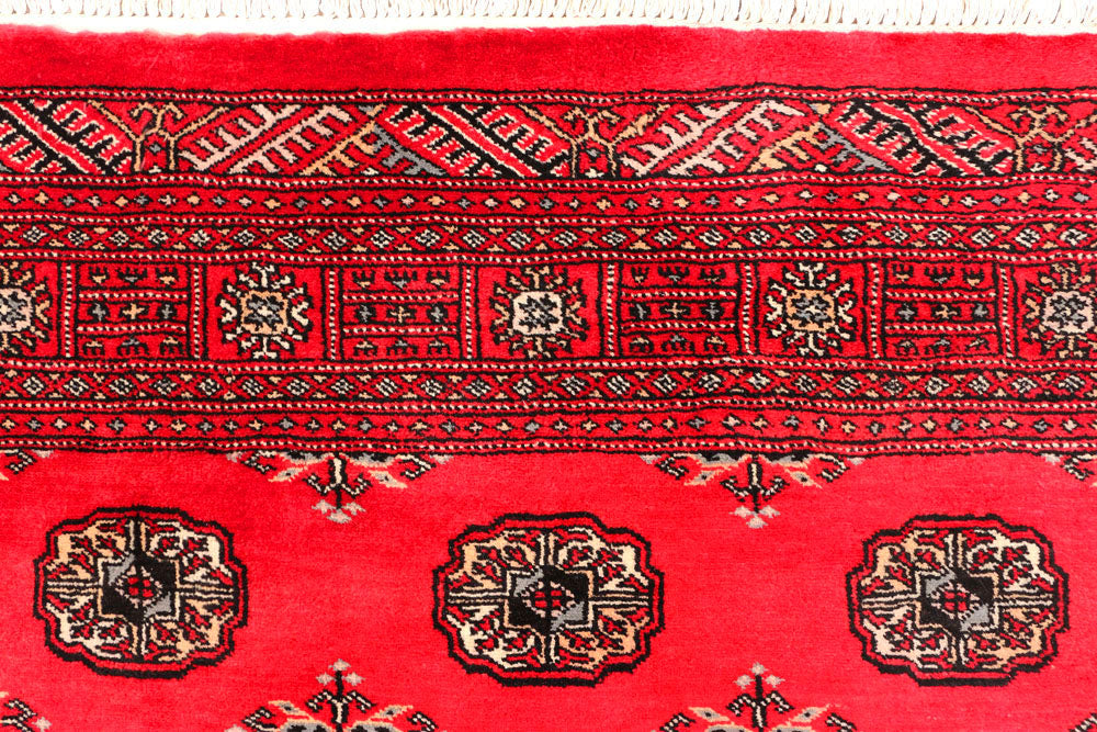 Crimson Bokhara 4' 7 x 6' 7 - No. 45862 - ALRUG Rug Store