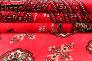 Crimson Bokhara 4' 7 x 6' 7 - No. 45862 - ALRUG Rug Store