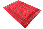 Crimson Bokhara 4' 8 x 6' 11 - No. 45863 - ALRUG Rug Store