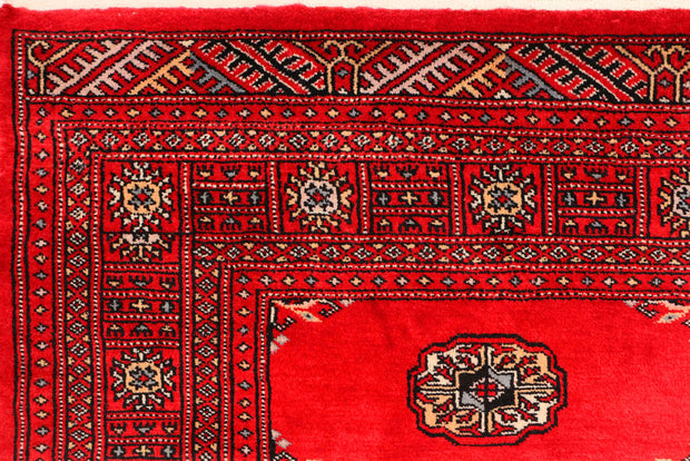 Crimson Bokhara 4' 7 x 6' 8 - No. 45871 - ALRUG Rug Store