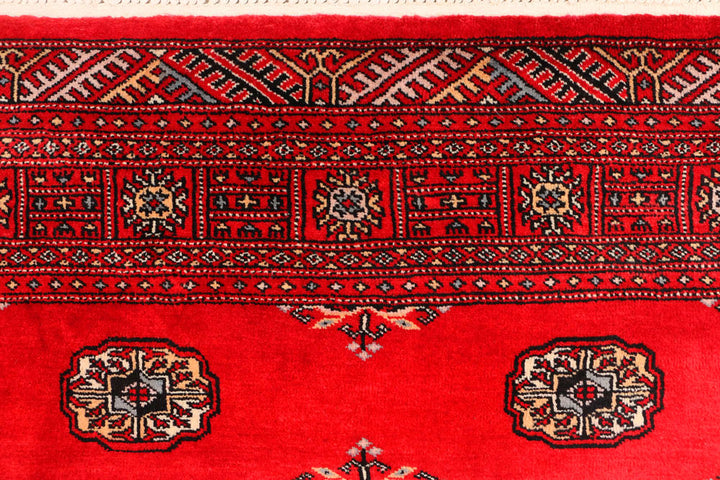 Crimson Bokhara 4' 7 x 6' 8 - No. 45871 - ALRUG Rug Store