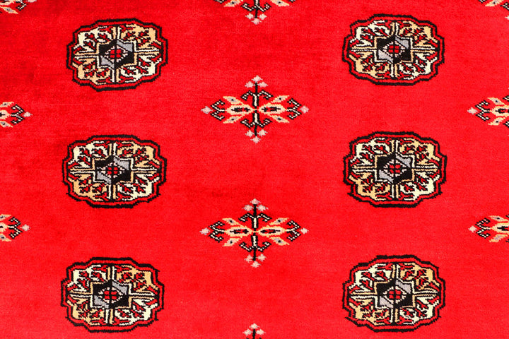 Crimson Bokhara 4' 7 x 6' 8 - No. 45871 - ALRUG Rug Store